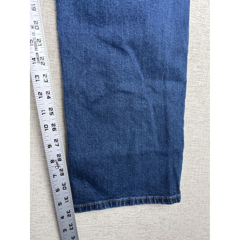 Levi Strauss Signature Athletic Fit l Mens 40x32 Dark Wash Denim Jeans